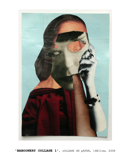 Baboonery Collage 1 by Paul Coombs