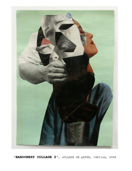 Baboonery Collage 2 by Paul Coombs