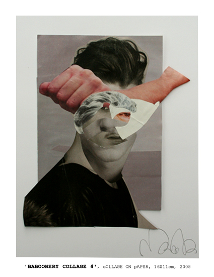 Baboonery Collage 4 by Paul Coombs