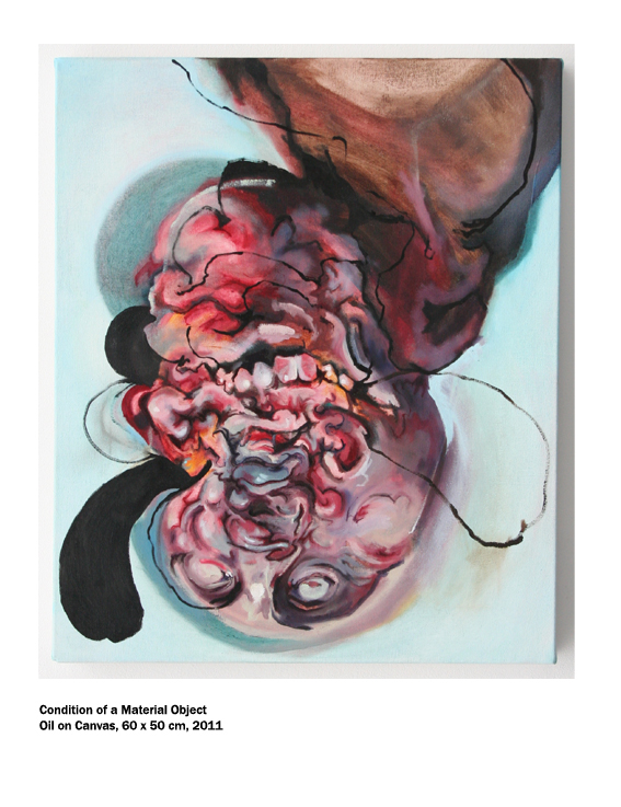The Condition Of A Material Object Oil on Canvas by artist Paul Coombs