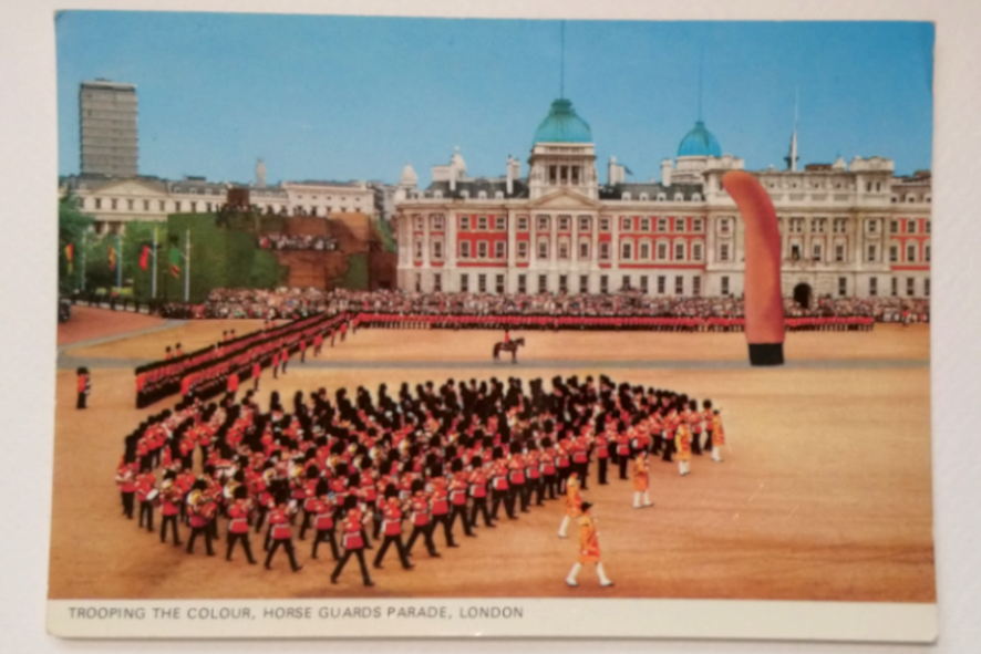 Dildo Postcard by artist Paul Coombs