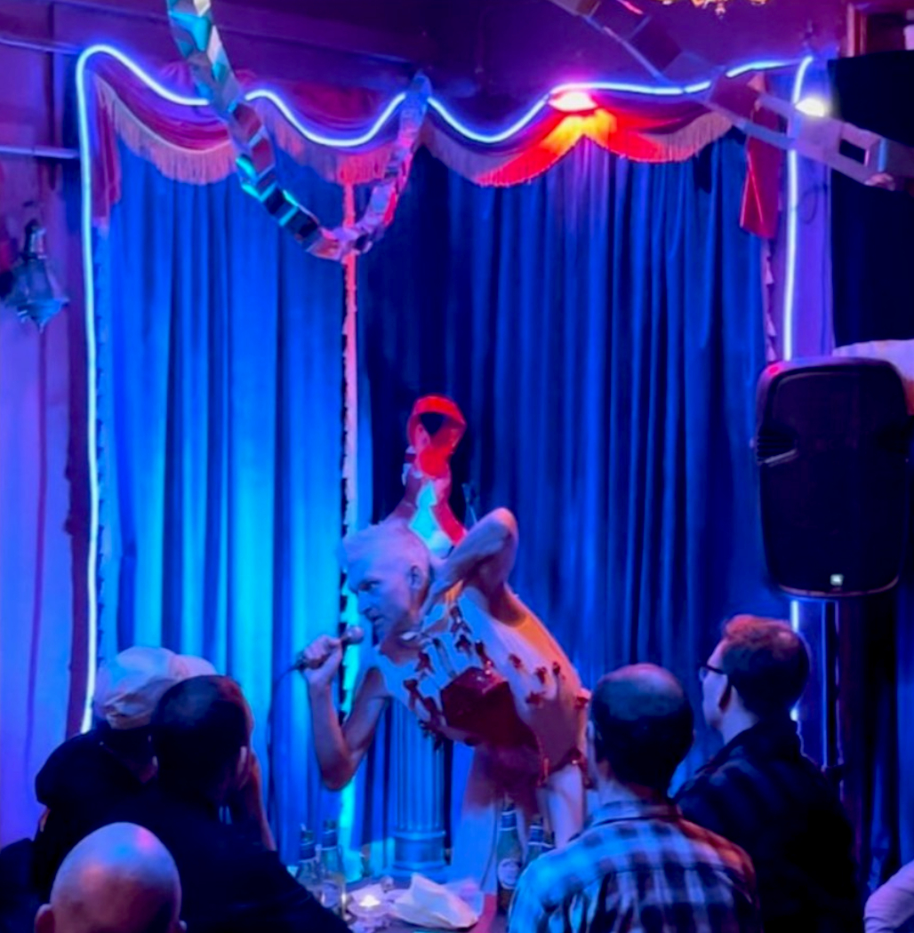 Finally, WAD, World AIDS Day, HIV, Spoken Word, Live Performance, artist, Paul Coombs, gay, queer, lgbtqiplus, drawing, collage, art