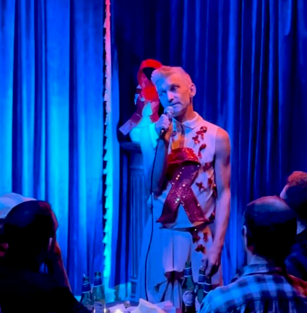 Finally, WAD, World AIDS Day, HIV, Spoken Word, Live Performance, artist, Paul Coombs, gay, queer, lgbtqiplus, drawing, collage, art