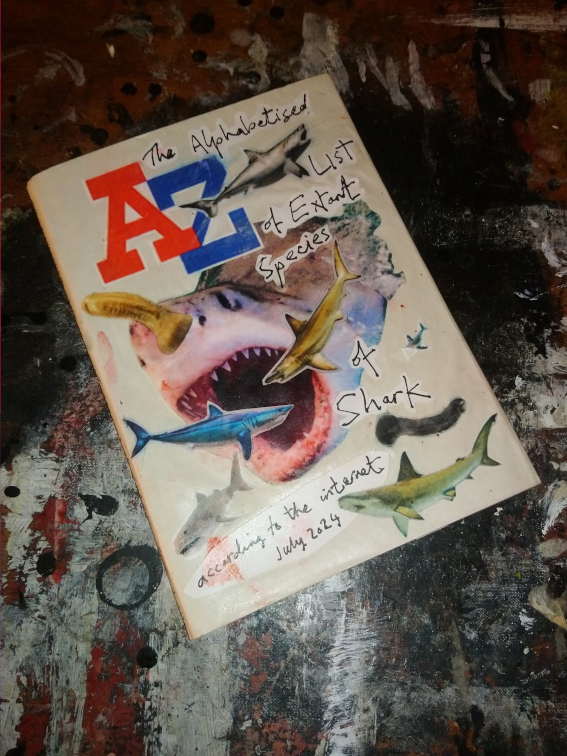 Shark, Performance, artist, Paul Coombs, gay, queer, lgbtqiplus, drawing, collage, art