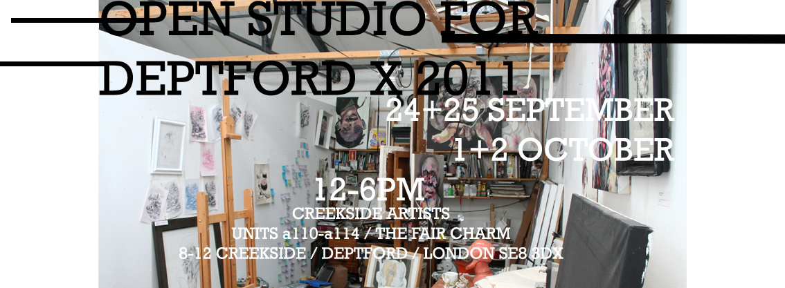 Open Studios at Creekside Artists for Deptford X 2011 Paul Coombs